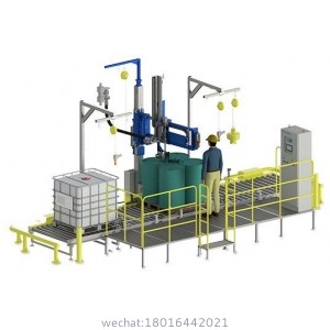 Full automatic 200kg oil drum filling line