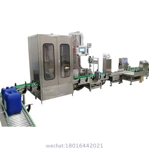 Automatic Liquid Pails Filling System